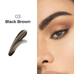 SACE LADY 24H Lock Eyebrow Gel – Waterproof Brow Gel with Built-in Brush, Natural Finish