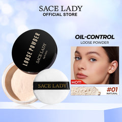 🌟 SACE LADY Oil-Control Loose Setting Powder – Shine-Free Perfection That Lasts All Day!