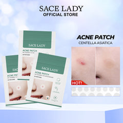 SACE LADY Waterproof Acne Patches – Effective Acne Removal, Anti-Inflammatory & Soothing (36PCS)