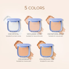 SACE LADY Pearl Face Powder SPF30 PA+++ – Oil Control, Waterproof & Flawless Matte Setting Powder