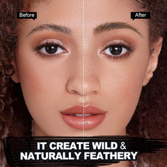 SACE LADY Waterproof Eyebrow Soap Set with Brush, Long Lasting Brow Styling and Shaping Soap