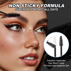 SACE LADY Waterproof Eyebrow Soap Set with Brush, Long Lasting Brow Styling and Shaping Soap