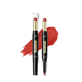 Sace Lady Matte Finish 2-in-1 Matte Lipstick & Lip Liner – Velvet Texture, Long-lasting Pigment