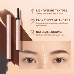 Sace Lady Eyebrow Cream Waterproof Tattoo Brow Gel with Brush | Long-Lasting & Smudge-Proof Brow Definition