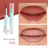 SACE LADY 2-in-1 Lip Cream Booster - Lip Liner & Cream Fusion, Soft Matte Blurred Finish, Lightweight Hydrating Non-Stick Formula for Comfortable Makeup