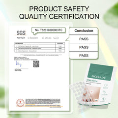 SACE LADY Waterproof Acne Patches – Effective Acne Removal, Anti-Inflammatory & Soothing (36PCS)