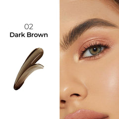 SACE LADY 24H Lock Eyebrow Gel – Waterproof Brow Gel with Built-in Brush, Natural Finish