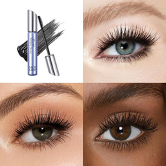 SACE LADY All-in-Lash Waterproof Mascara – Volume, Length & Curl, Smudge-Proof Natural Black