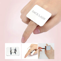 SACE LADY Stainless Steel Makeup Palette – Perfect for Mixing & Blending!