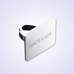 SACE LADY Stainless Steel Makeup Palette – Perfect for Mixing & Blending!