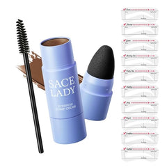 🌟 SACE LADY Waterproof Eyebrow Powder Kit – Achieve Perfect, Long-Lasting Brows in Minutes!