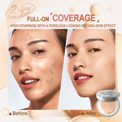 SACE LADY Matte BB Cushion Foundation | Full Coverage, Oil Control, SPF 30++