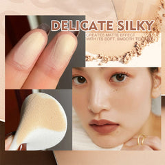 SACE LADY Lasting Waterproof Face Powder Oil Control Matte Flawless 10g - Pressed Powder for All Skin Types