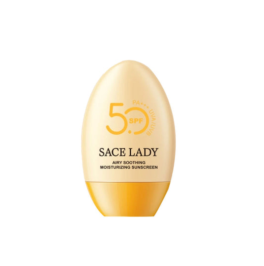 SACE LADY Sunscreen SPF50+++ Airy Non-Sticky UVA/UVB Protection Soothing Moisturizing Sunscreen Cream for All Skin 1124