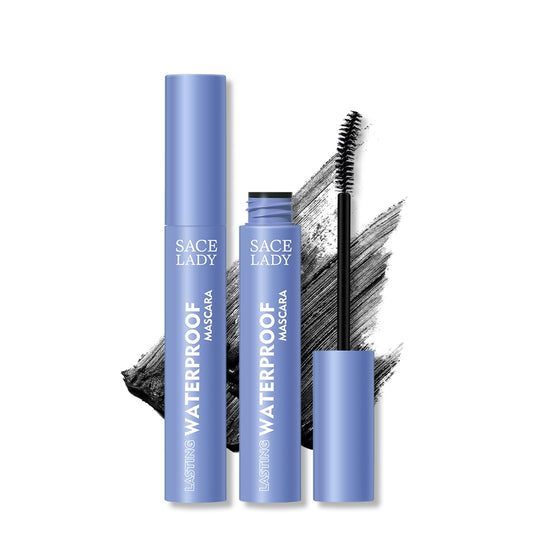 SACE LADY Waterproof Curling Mascara – Long-Lasting, Smudge-Proof, Sweat-Resistant