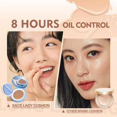 SACE LADY Lasting Waterproof BB Cushion – SPF 50+ PA+++ Oil Control, Natural Matte Finish