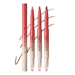 SACE LADY Velvet Matte Lip Liner – Precision, Smudge-Proof & Long-Lasting with Built-in Brush