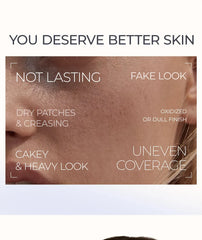 SACE LADY Bare Touch Skin Tint Travel Size - SPF30 PA+++ with Dual Peptide Serum & Breathable Film for Skin-Like Texture