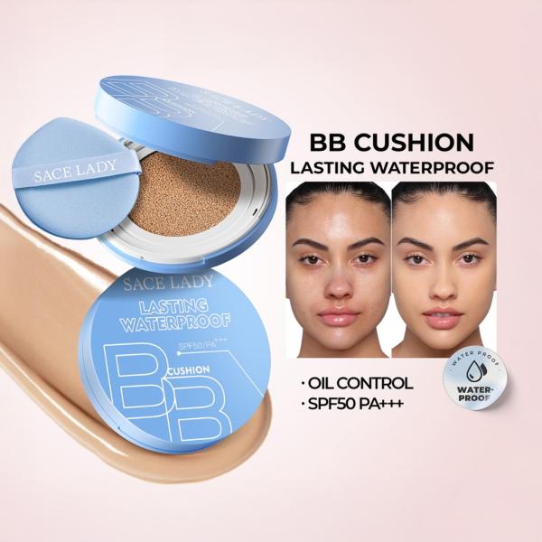 Makeup Routine Lasting Waterproof BB Cushion with SPF 50++