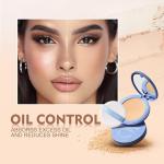 Oil Control Waterproof Pressed Face Powder | Long-Lasting and Shine-Free