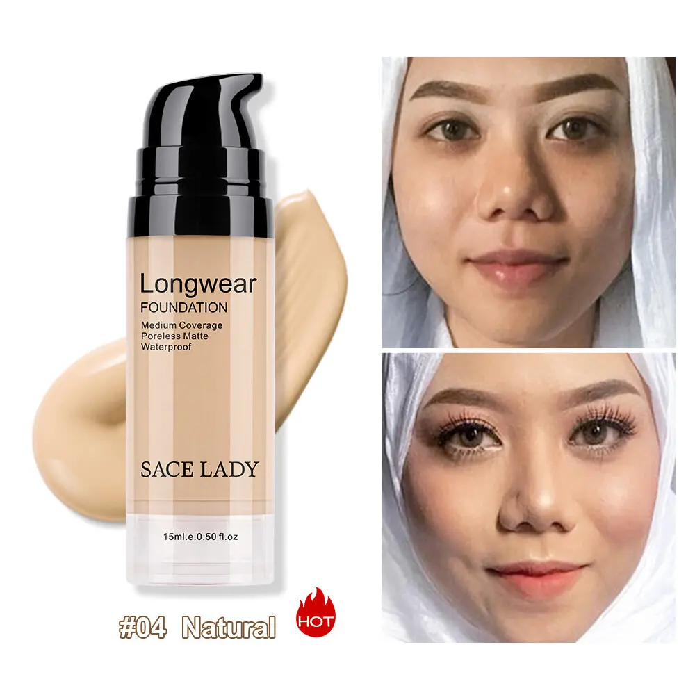 Long-Wear Matte Waterproof Liquid Foundation