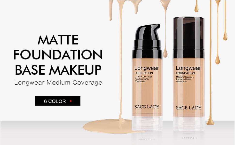 Matte Foundation: LONG-LASTING / WATERPROOF / MATTE FINISH