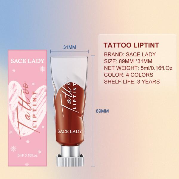 Liquid Lipstick Matte Waterproof Long Lasting Smooth Tattoo Lip Tint