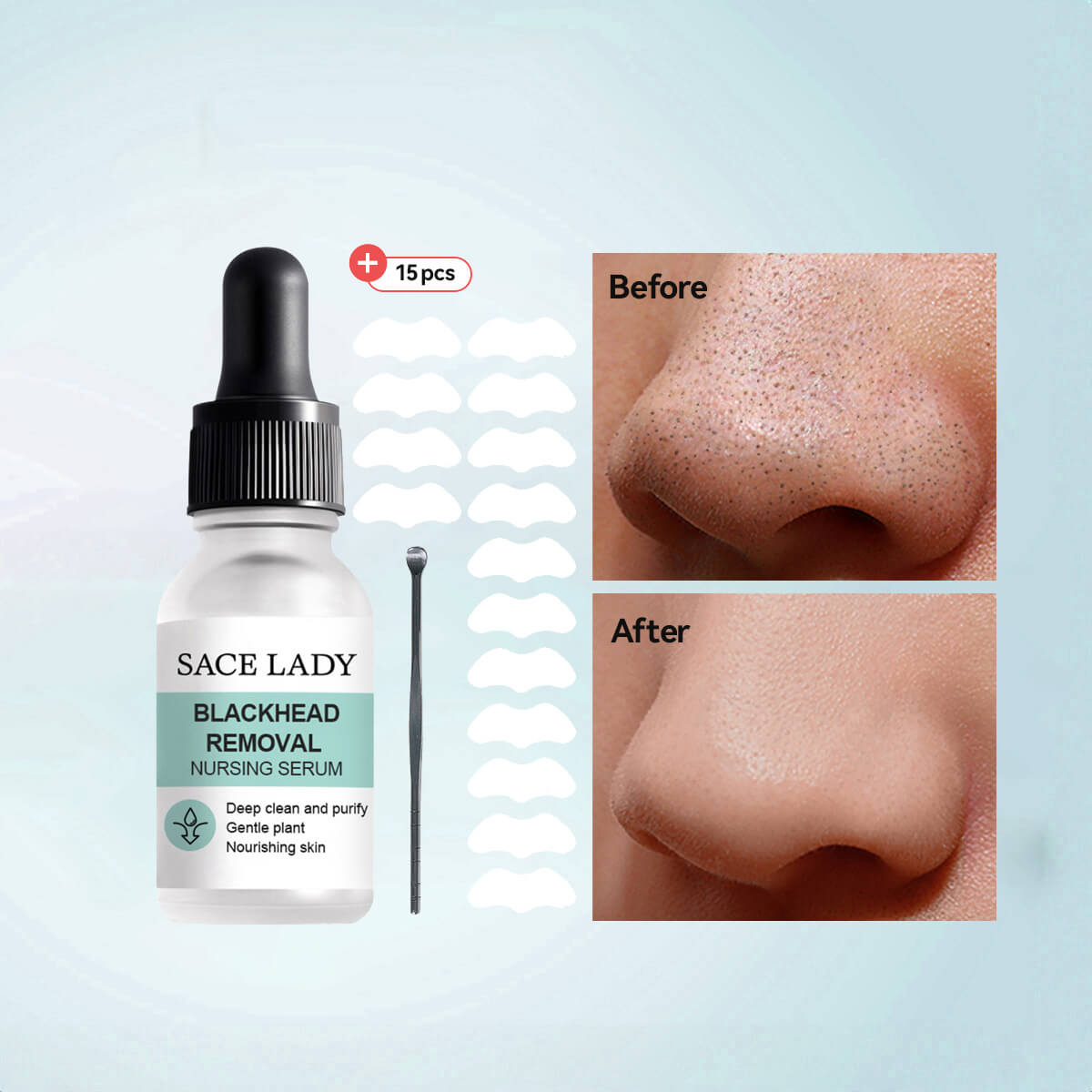 Blackhead Remover Serum Gentle Deep Cleansing Pore