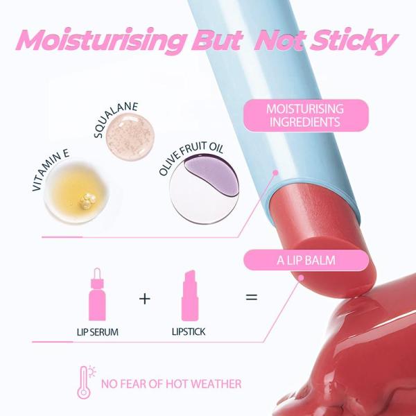 Glasting Gloss Lipstick – Moisturizing, Lightweight, and Glossy Shine for Smooth, Hydrated Lips