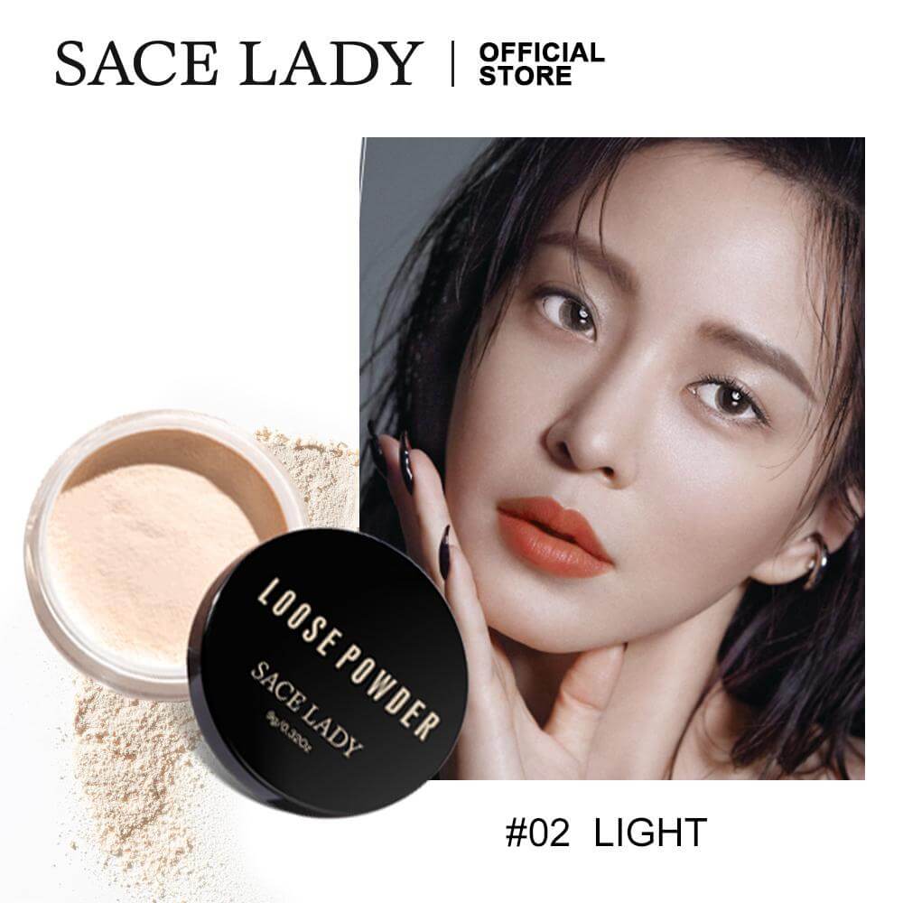 Oil-Control Setting Powder - Matte Longlasting Lightweight Loose Natural Powder for Face Makeup