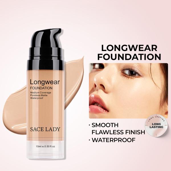 Long-Wear Matte Waterproof Liquid Foundation