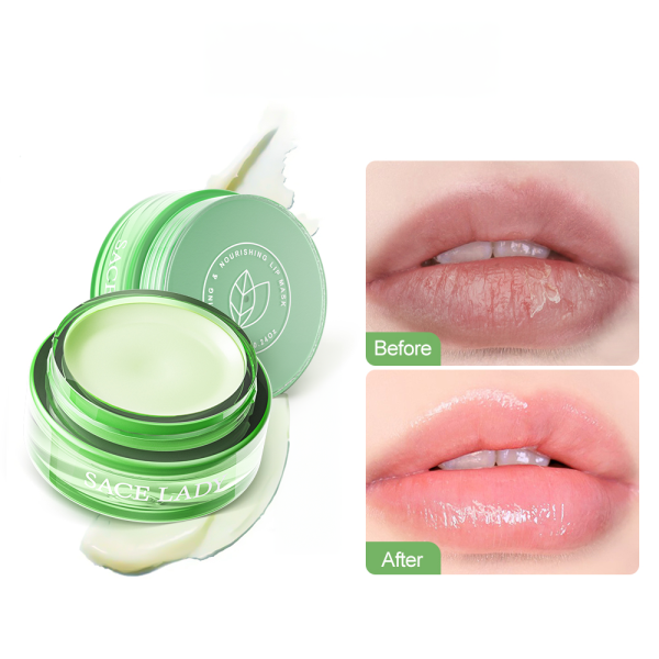 Moisturizing Lip Balm with Plant Extract - Lip Mask to Repair & Lighten Lip Lines