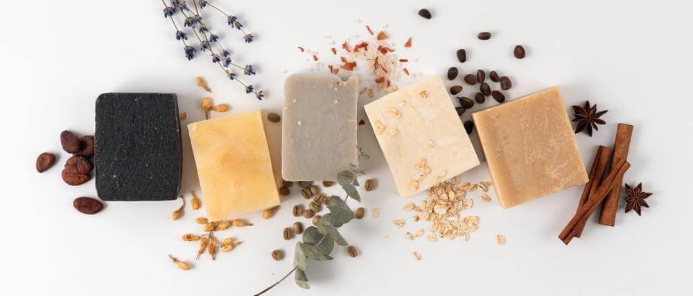 Natural soaps and body washes