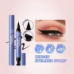 Waterproof Double-Head Pigment Stamp Eyeliner